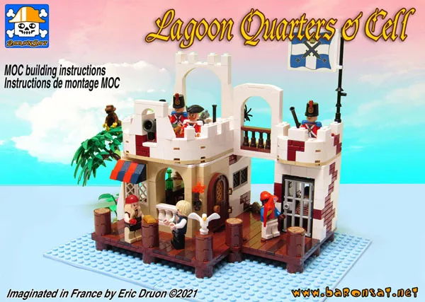 Lagoon Lockup Pirates moc Lego Instructions